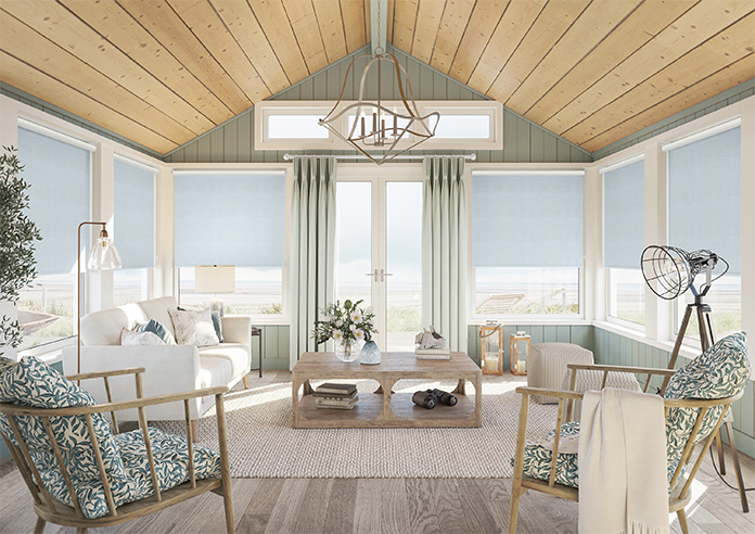 Hothorpe (Blackout), Blue Calm - Twist&Fit Roller Blind - Image 8